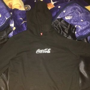 Black Coca Cola hoodie